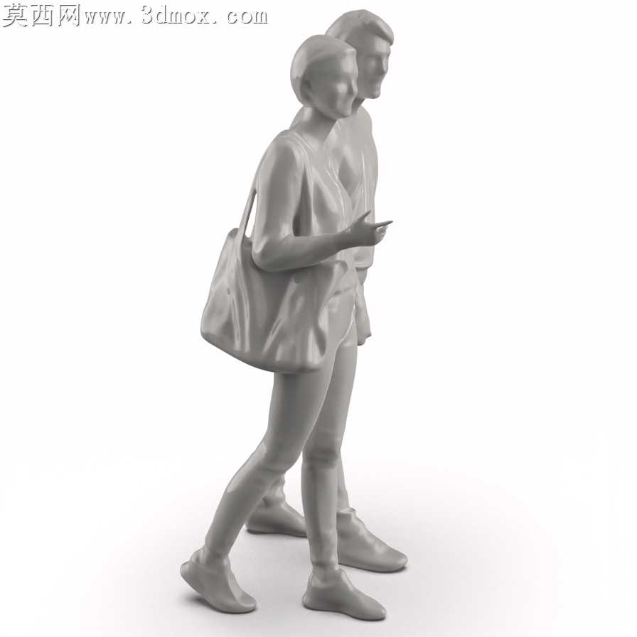 夫妻步行