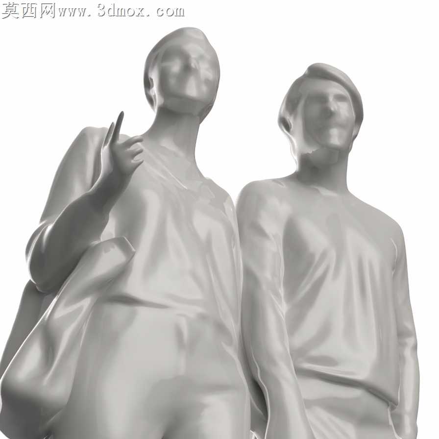夫妻步行