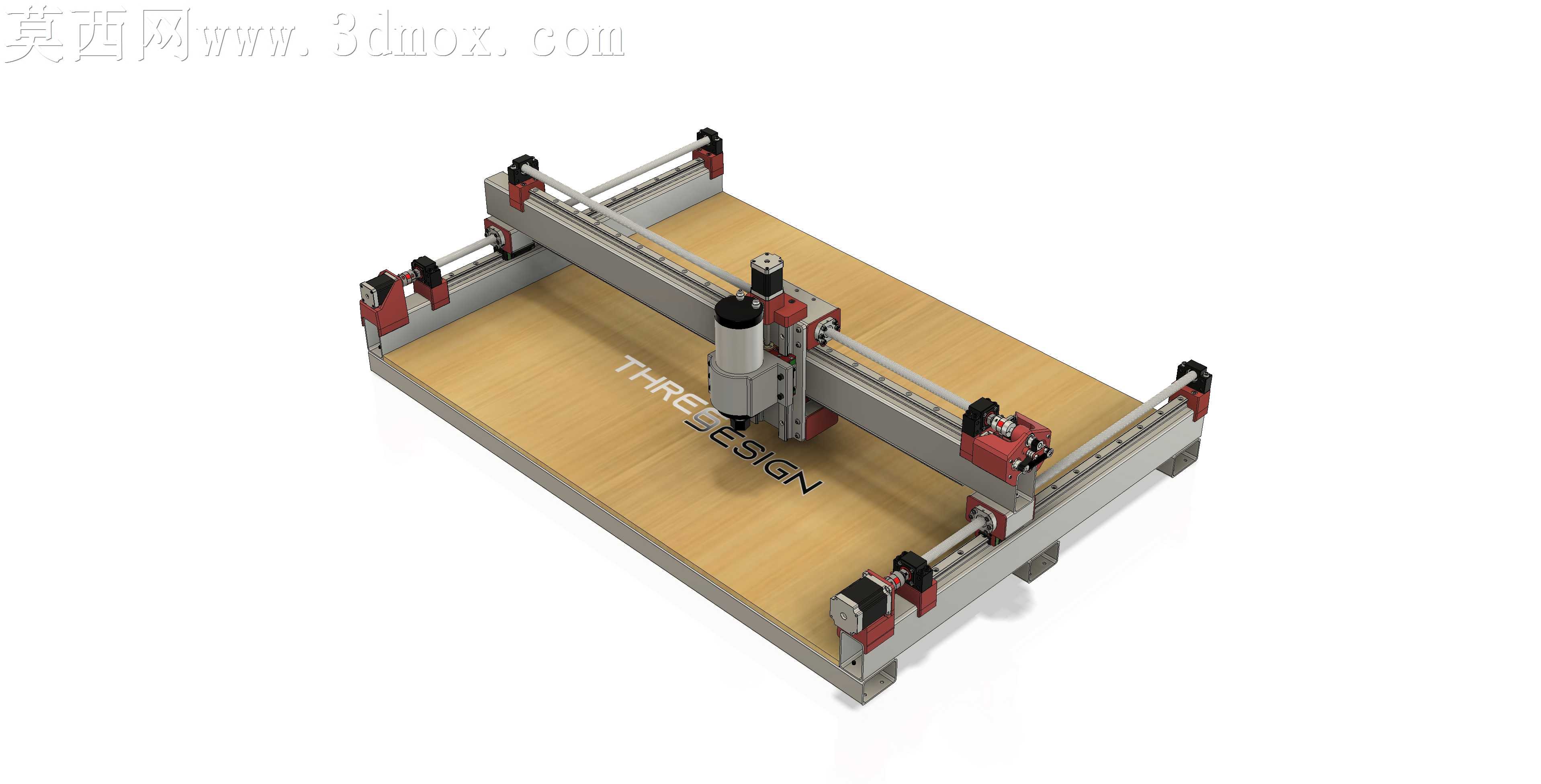 3design PrintNC-低成本、高性能的3d打印CNC