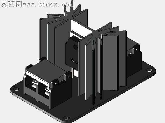加热床电源扩展模块,3D打印机