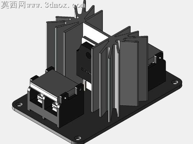 加热床电源扩展模块,3D打印机