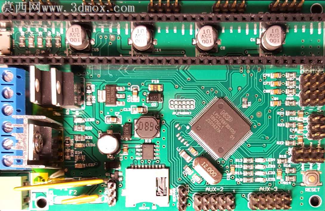 AZSMZ Mini Ver2.1�����ư������FDM 3D��ӡ����12864 LCD��Ļģ��