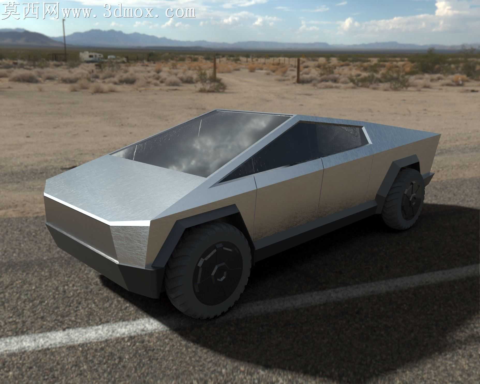特斯拉赛博卡车(3D打印)