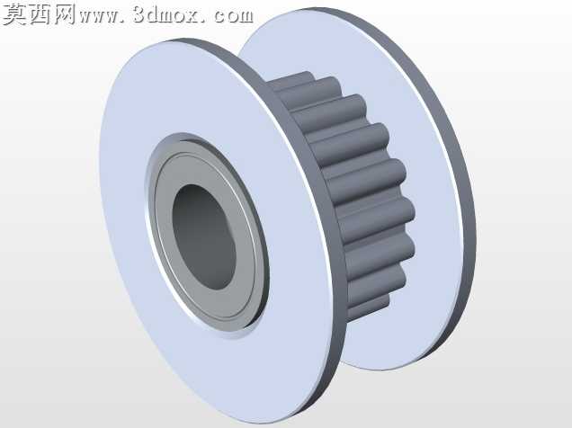 GT2正时惰轮带齿皮带轮16/20,孔3/4/5/8 mm,GT2皮带宽度6/10 mm