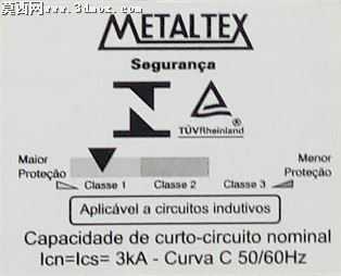 Metaltex-Disjuntores����S��rie N3-2 a 63A