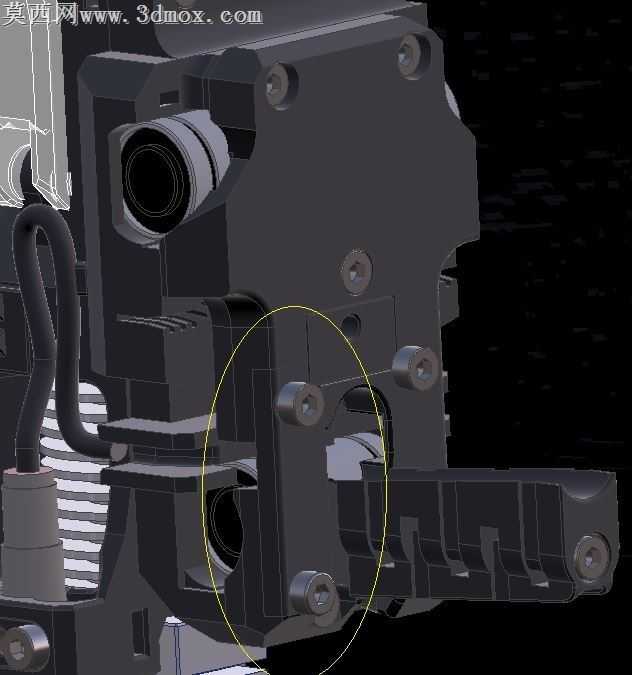 Prusa MK3 BT 1.8(BMG)挤出机v2