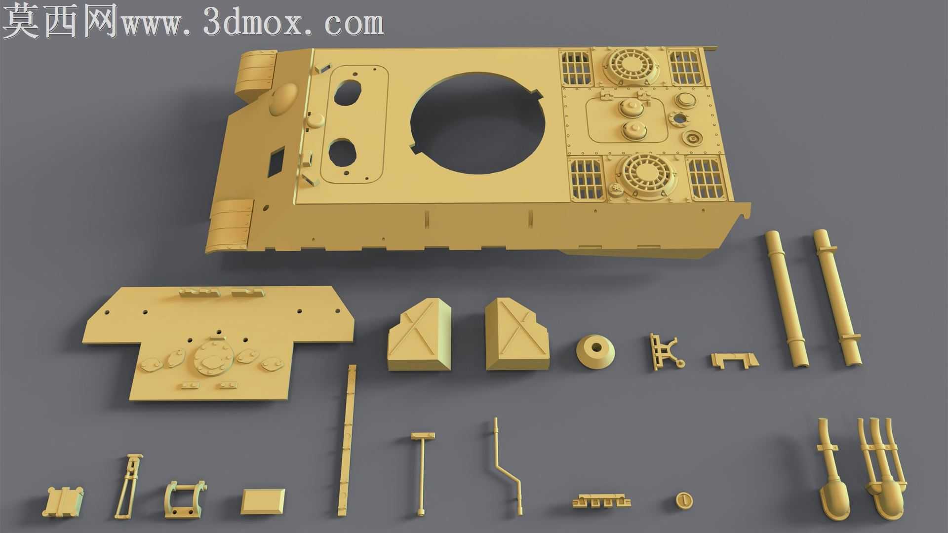 Tamiya 1/35 Sdkfz 171 Panther A零件