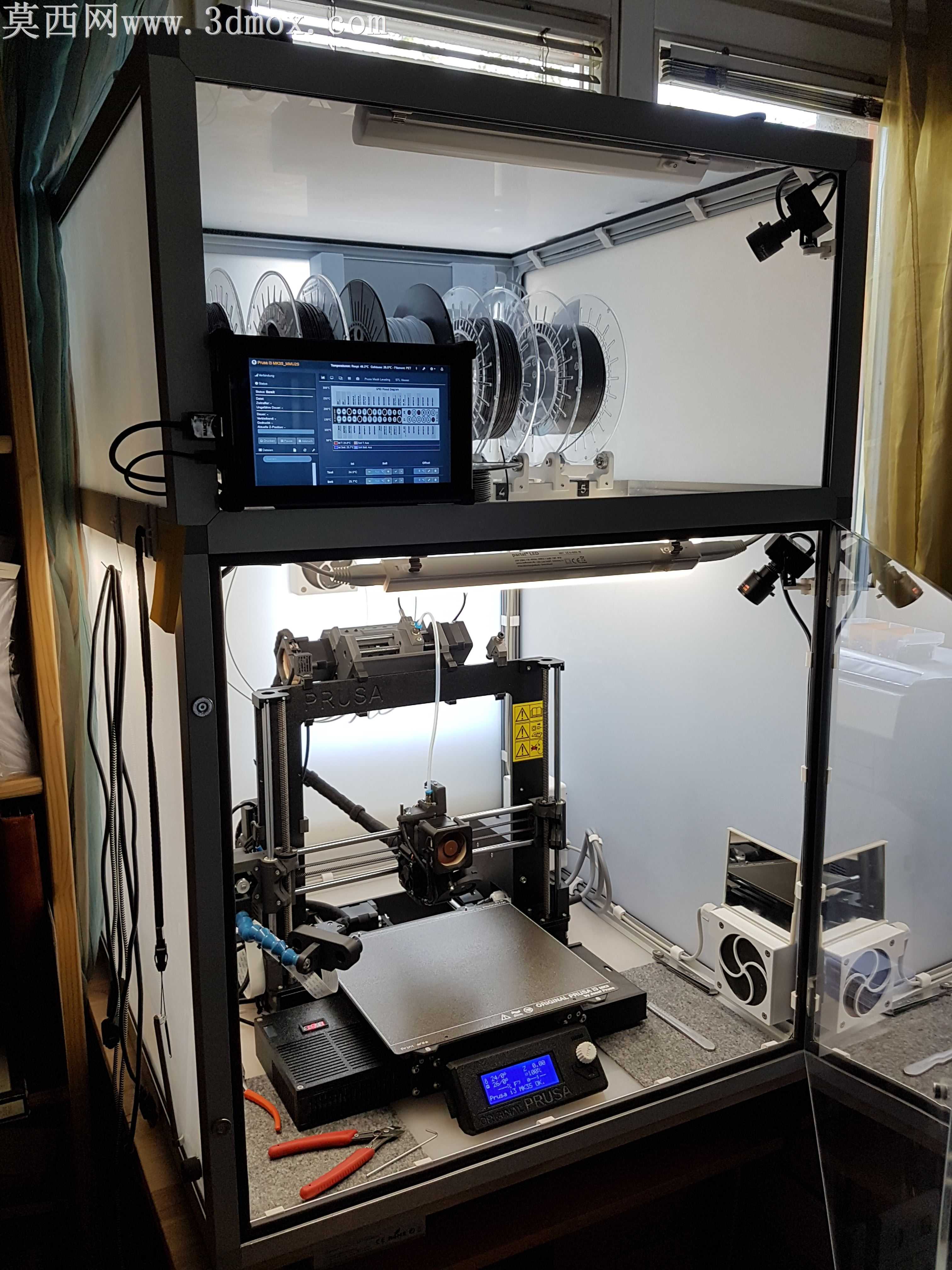 PRUSA i3打印机的曝光
