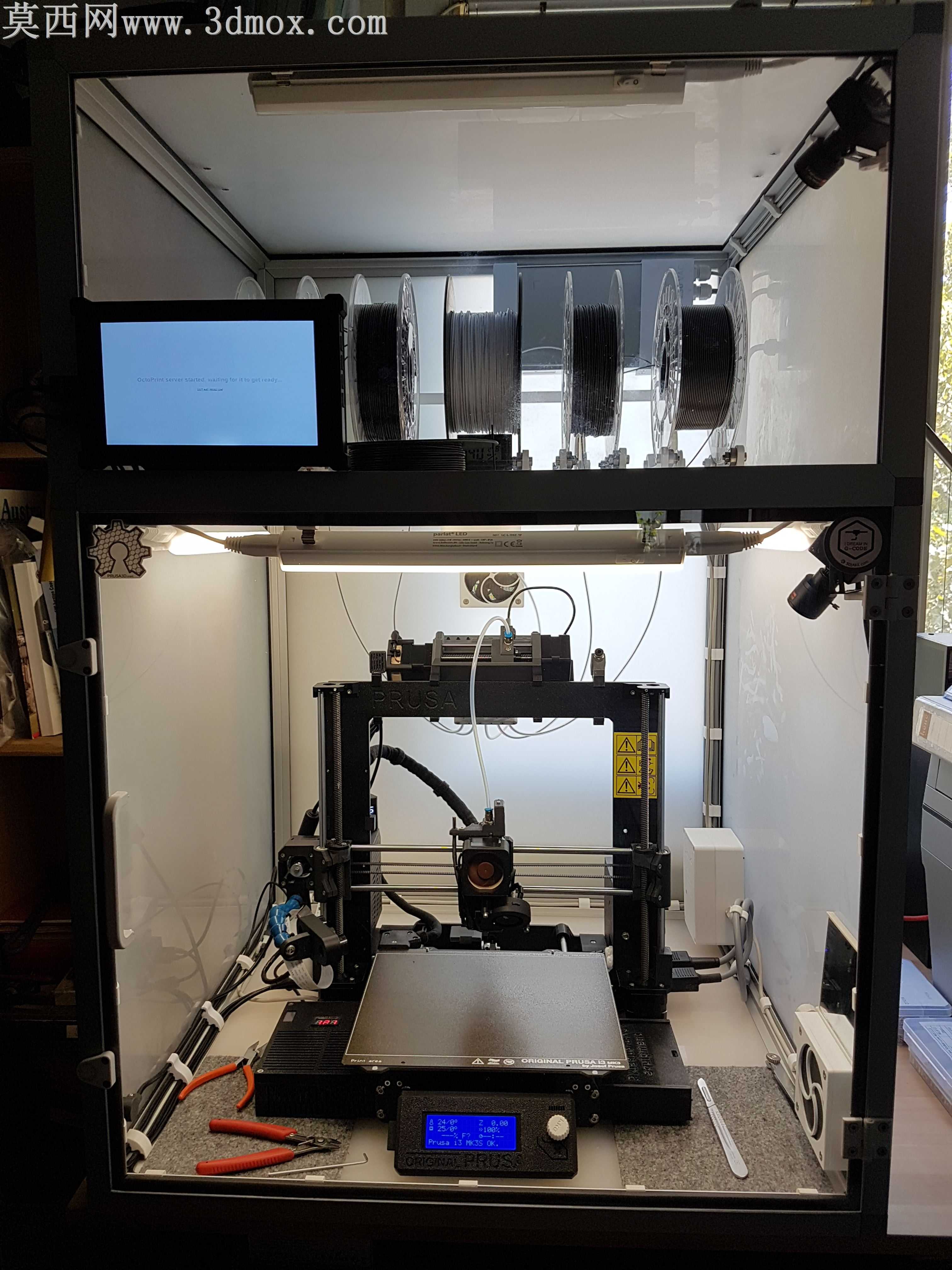 PRUSA i3打印机的曝光