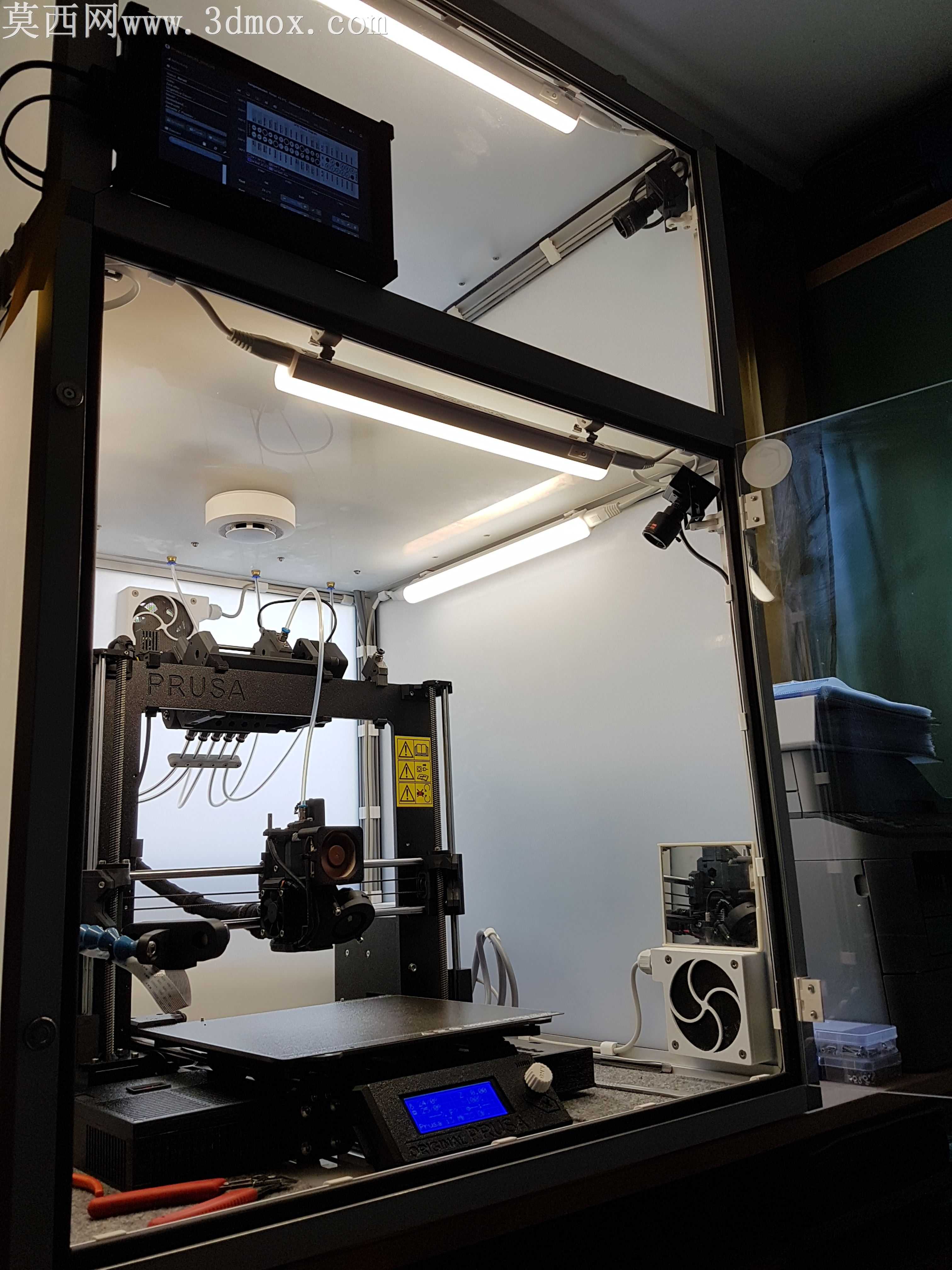 PRUSA i3打印机的曝光