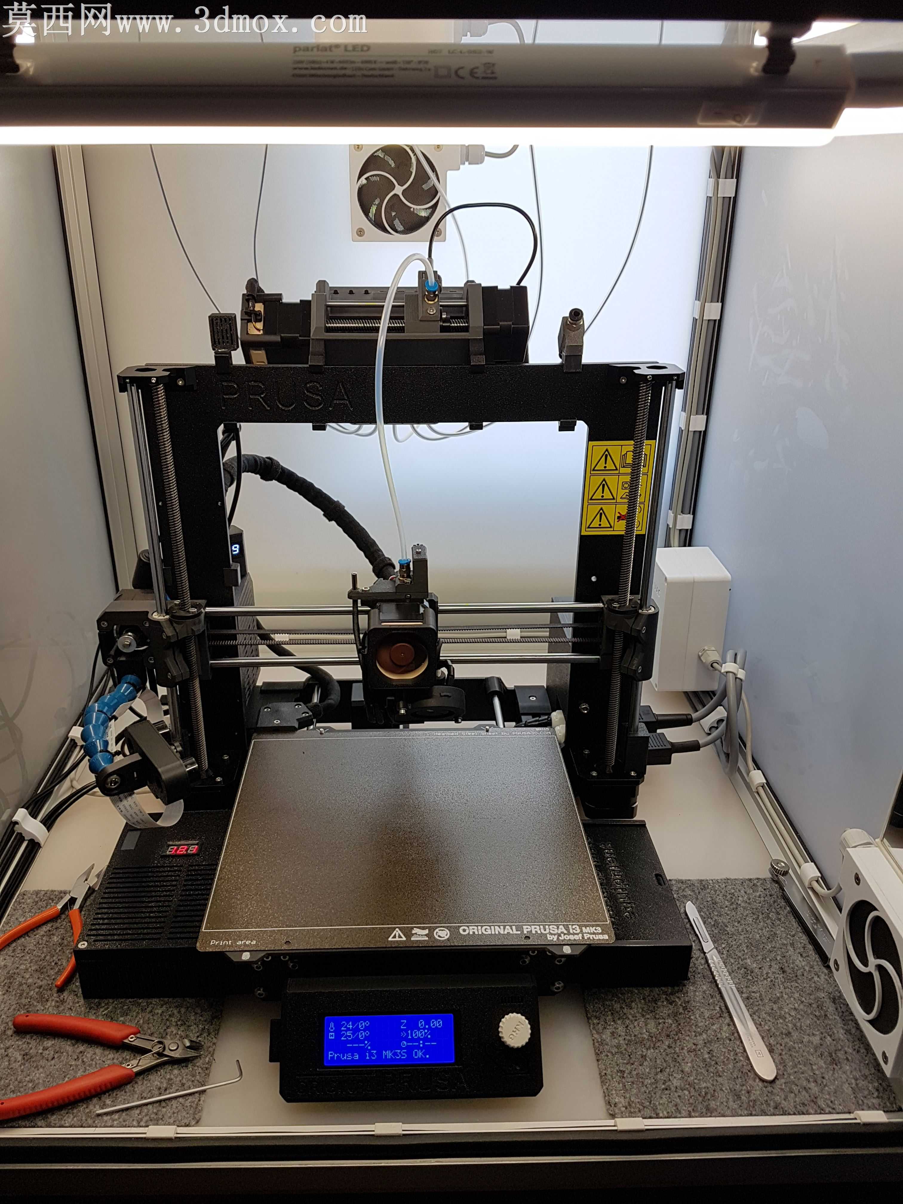 PRUSA i3打印机的曝光