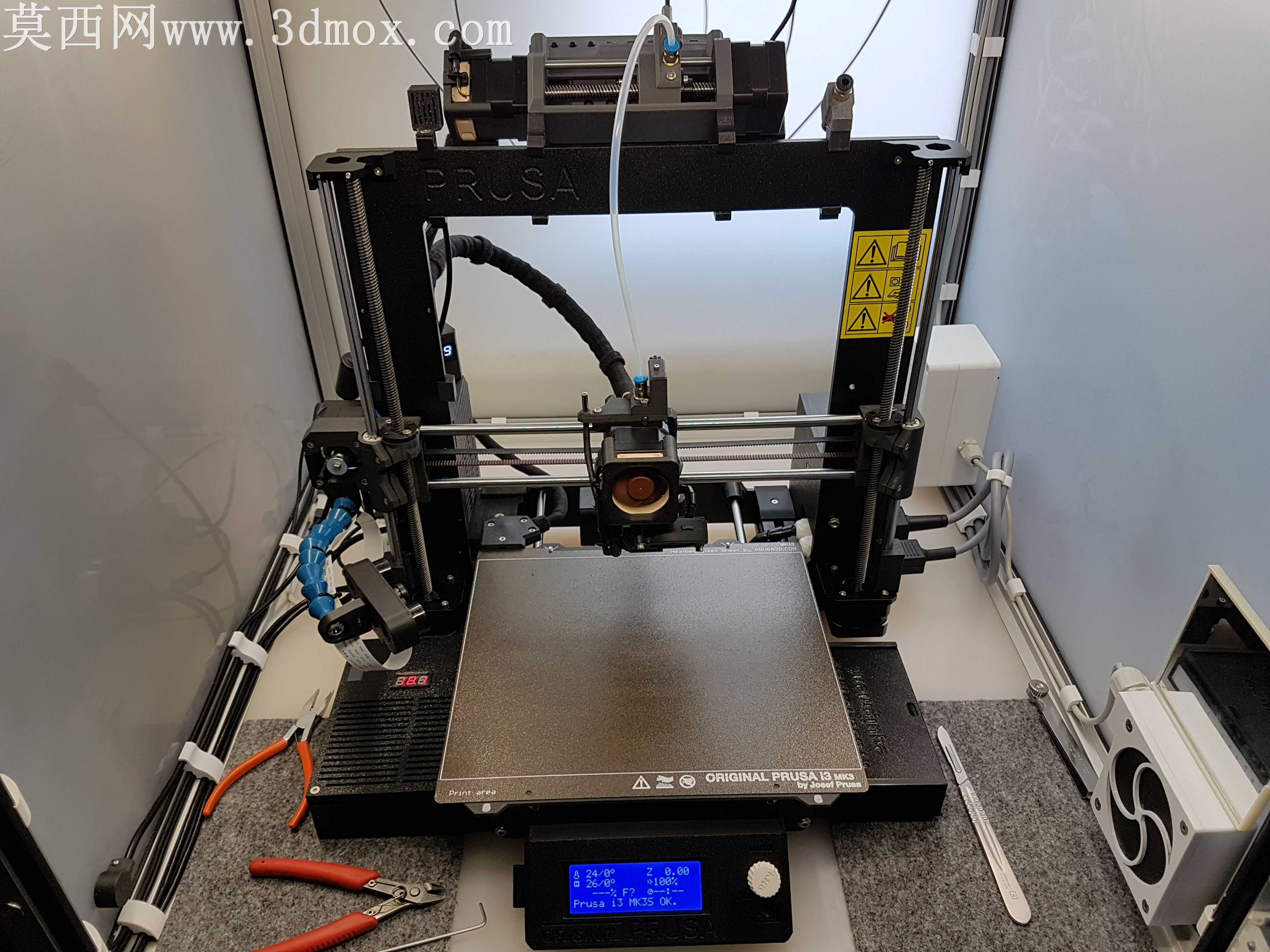 PRUSA i3打印机的曝光