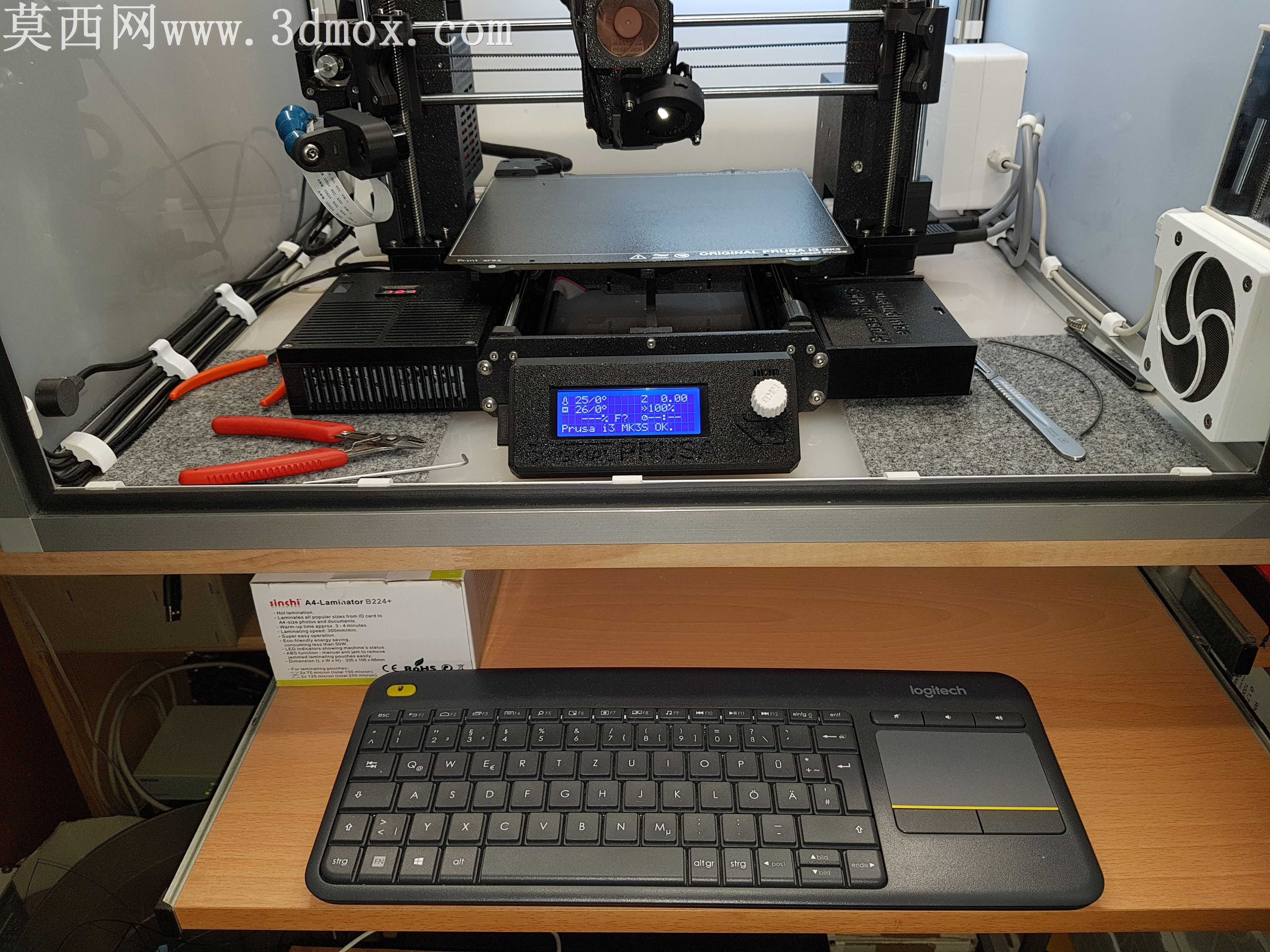 PRUSA i3打印机的曝光