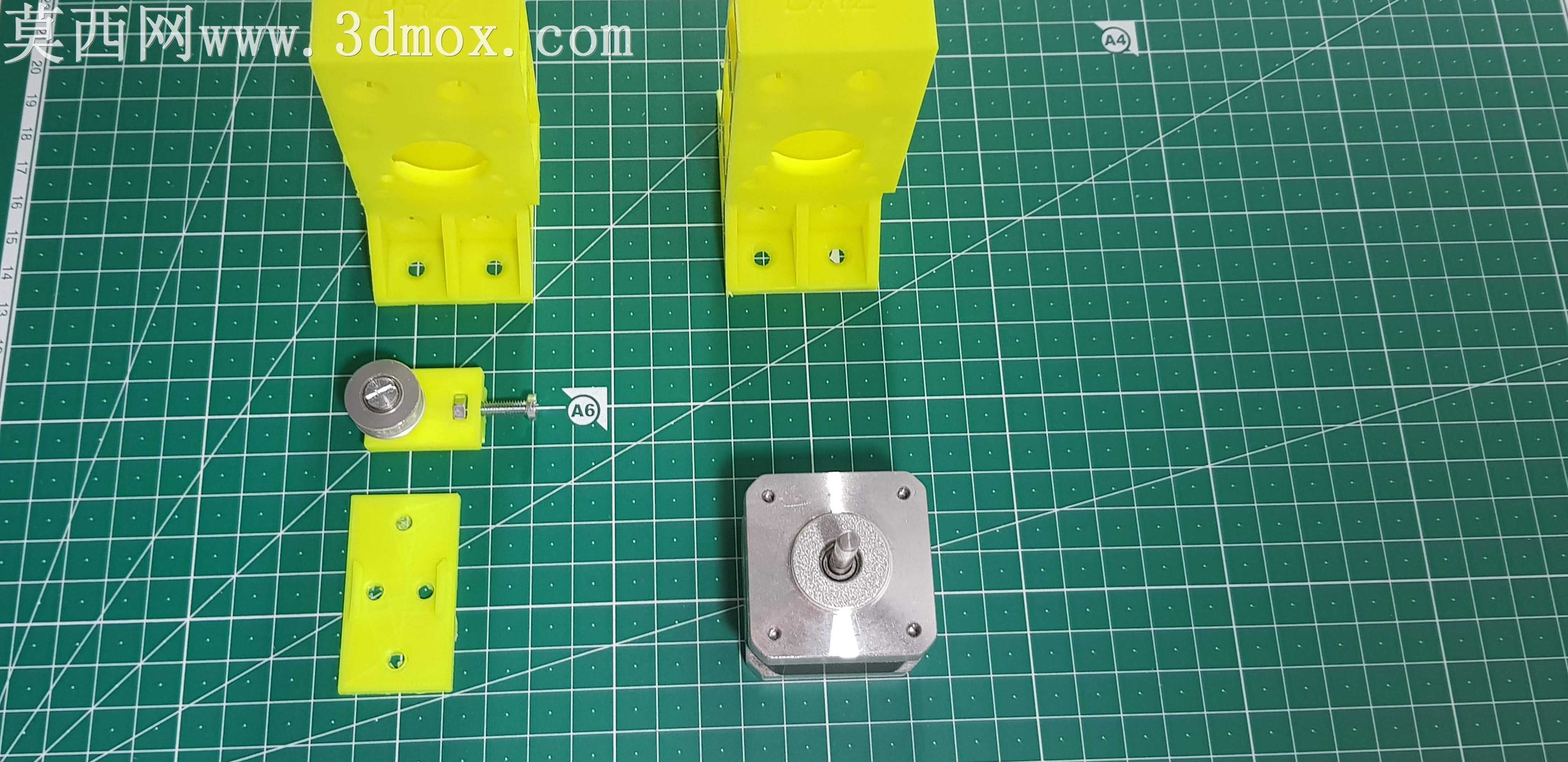 CNC 2020 Perfil con soporte���µ��NEMA17