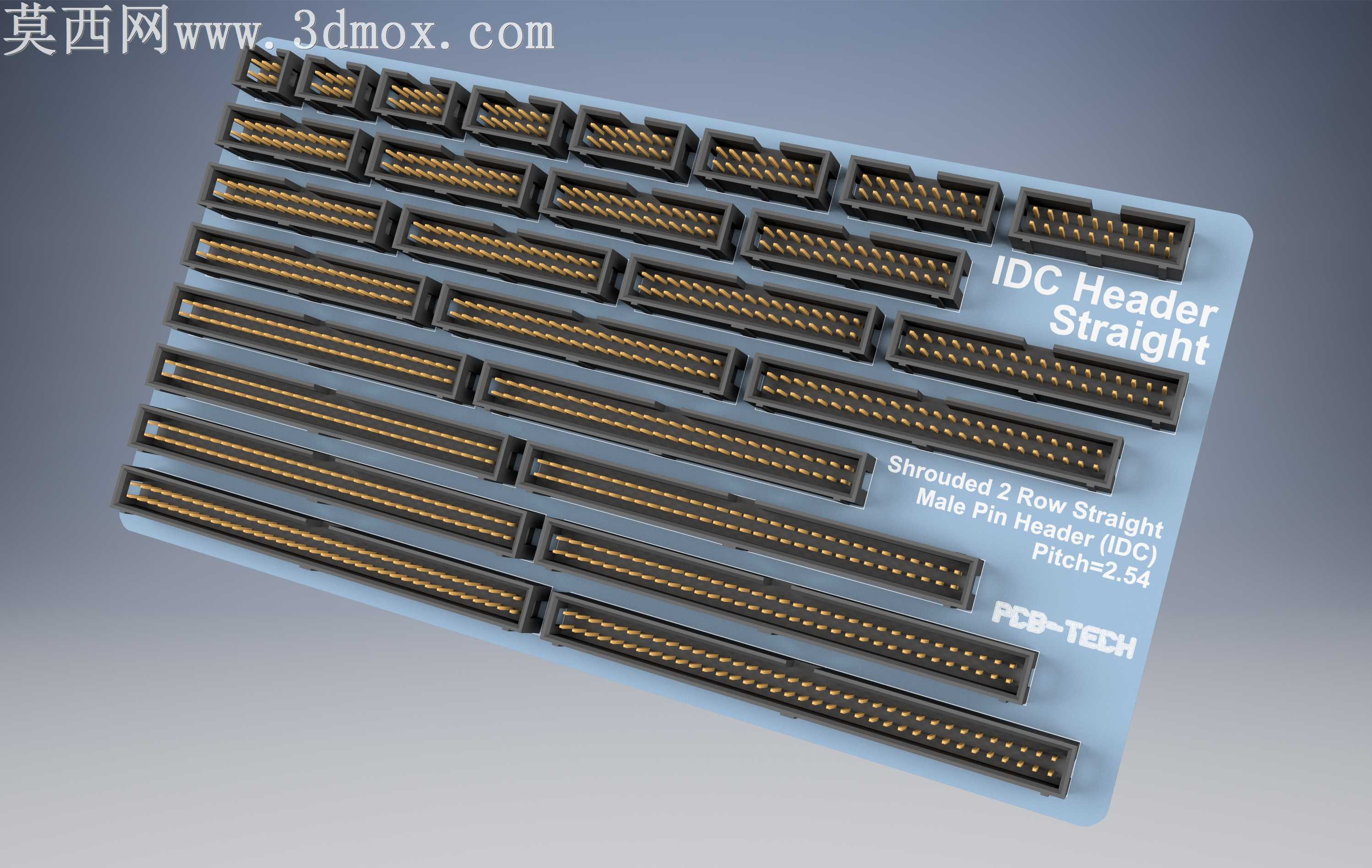 ��������ͷ�ᴩ�ף�ֱ��2�ţ�6-72λ��0.100����2.54mm��
