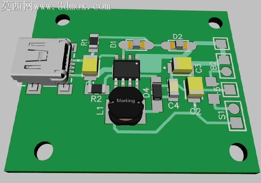 USB锂离子电池充电器和PWM升压DC-DC控制器,在中国FM6316上为5伏。