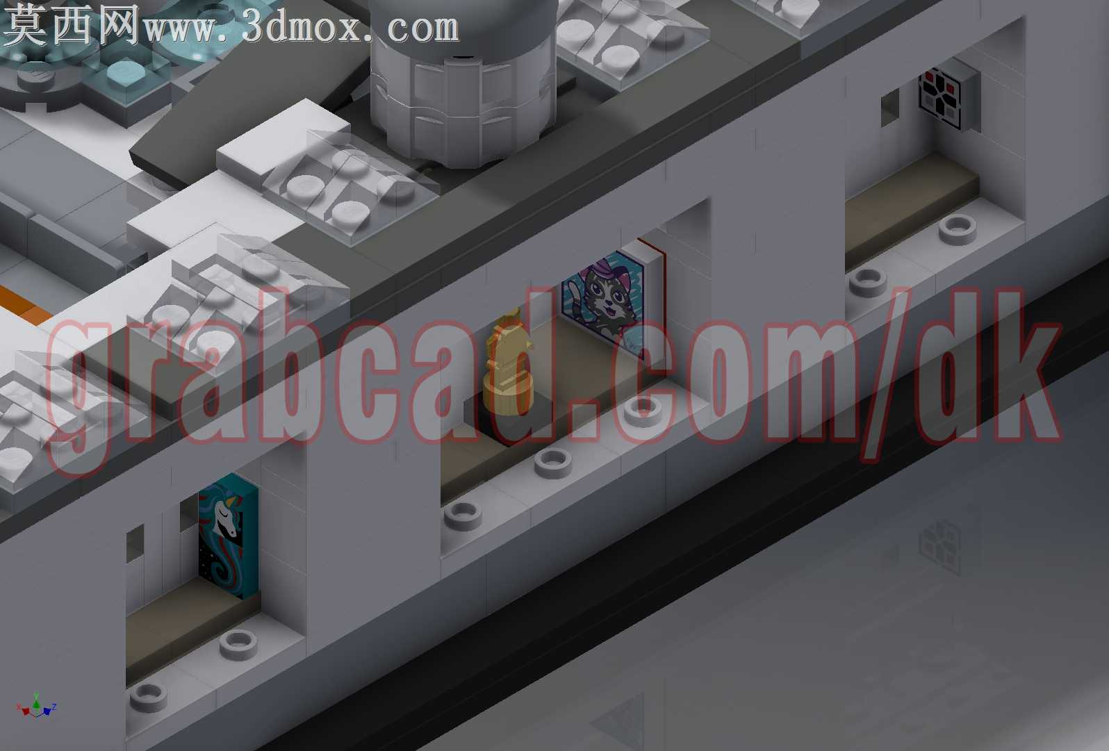 乐高建筑-特拉法加广场(21045)