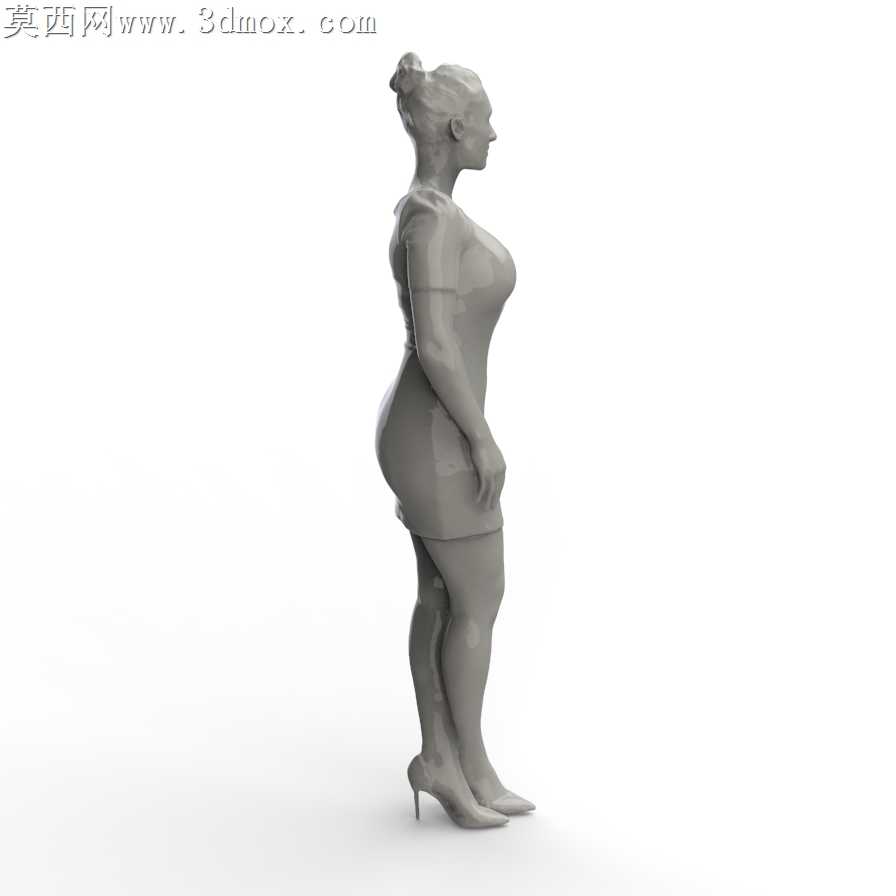 穿衣服的女人
