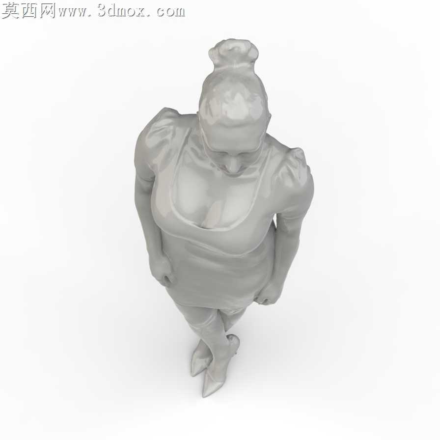 穿衣服的女人