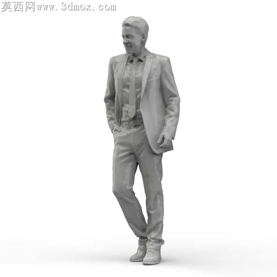 西装领带男