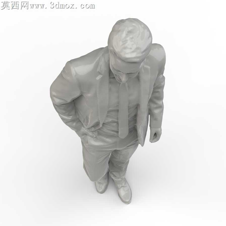 西装领带男
