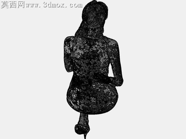 女性坐姿-mulher sentada