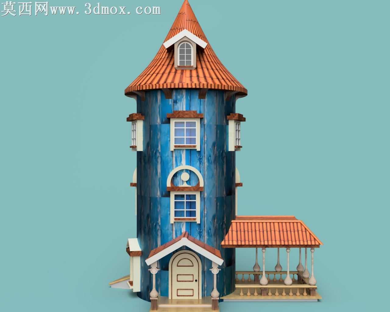 Moomins House三维模型