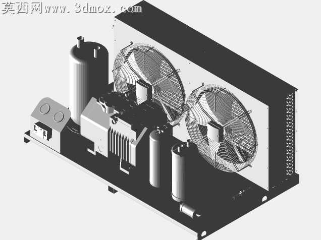 开放式系统冷水机组5HP-A??k Sistem 2 Fanl?5 HP Chiller Grubu