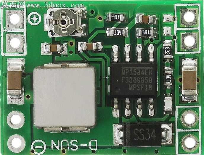 DC-DC 4.5-28V��0.8-20V���3A MP1584EN��ѹ�任��