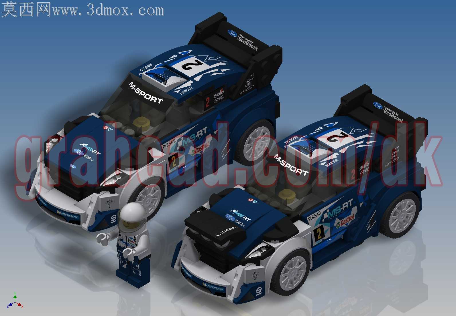 �ָ��ٶȹھ�-���ؼ��껪M-Sport WRC��75885��