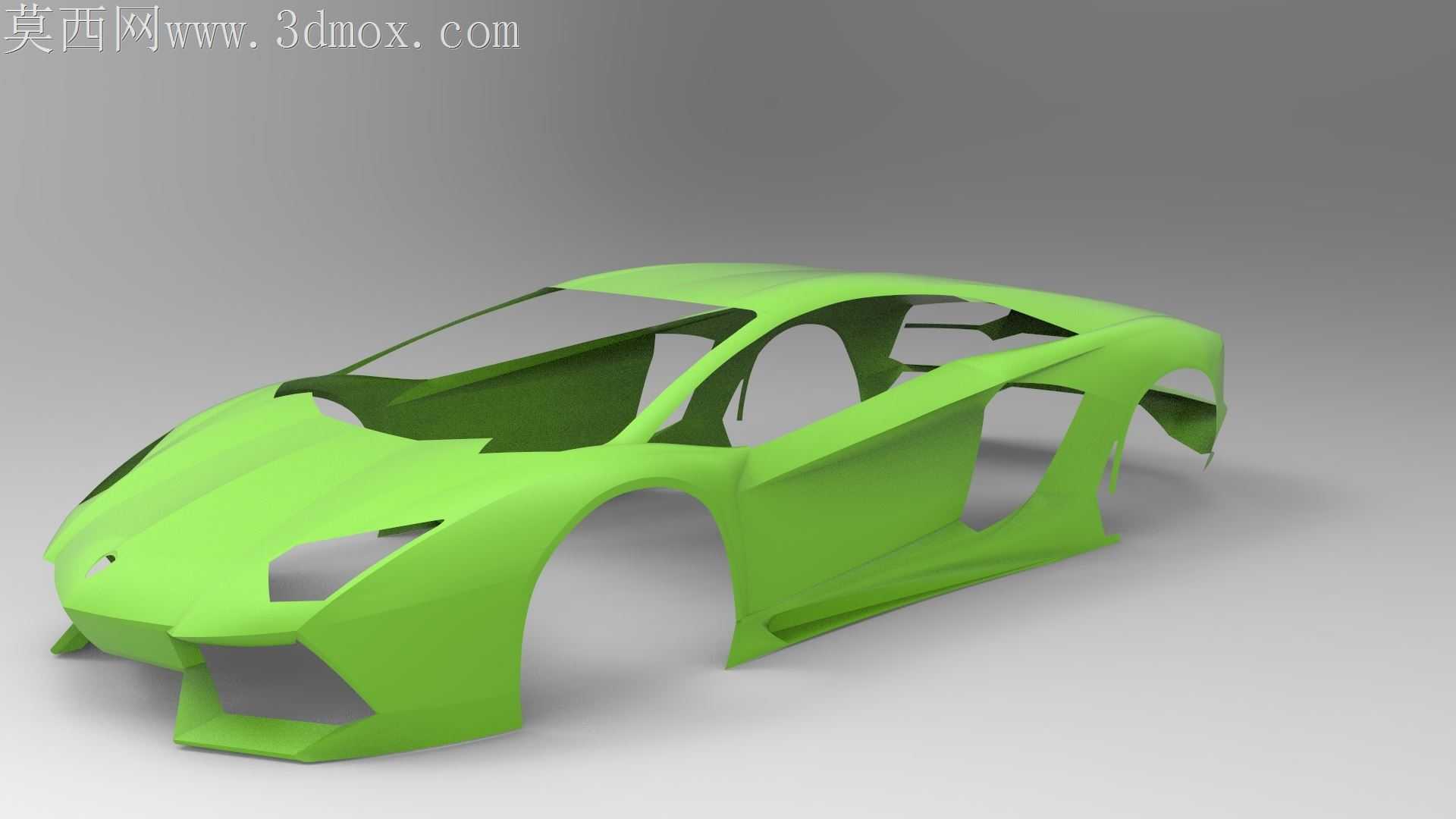 兰博基尼Aventador车身