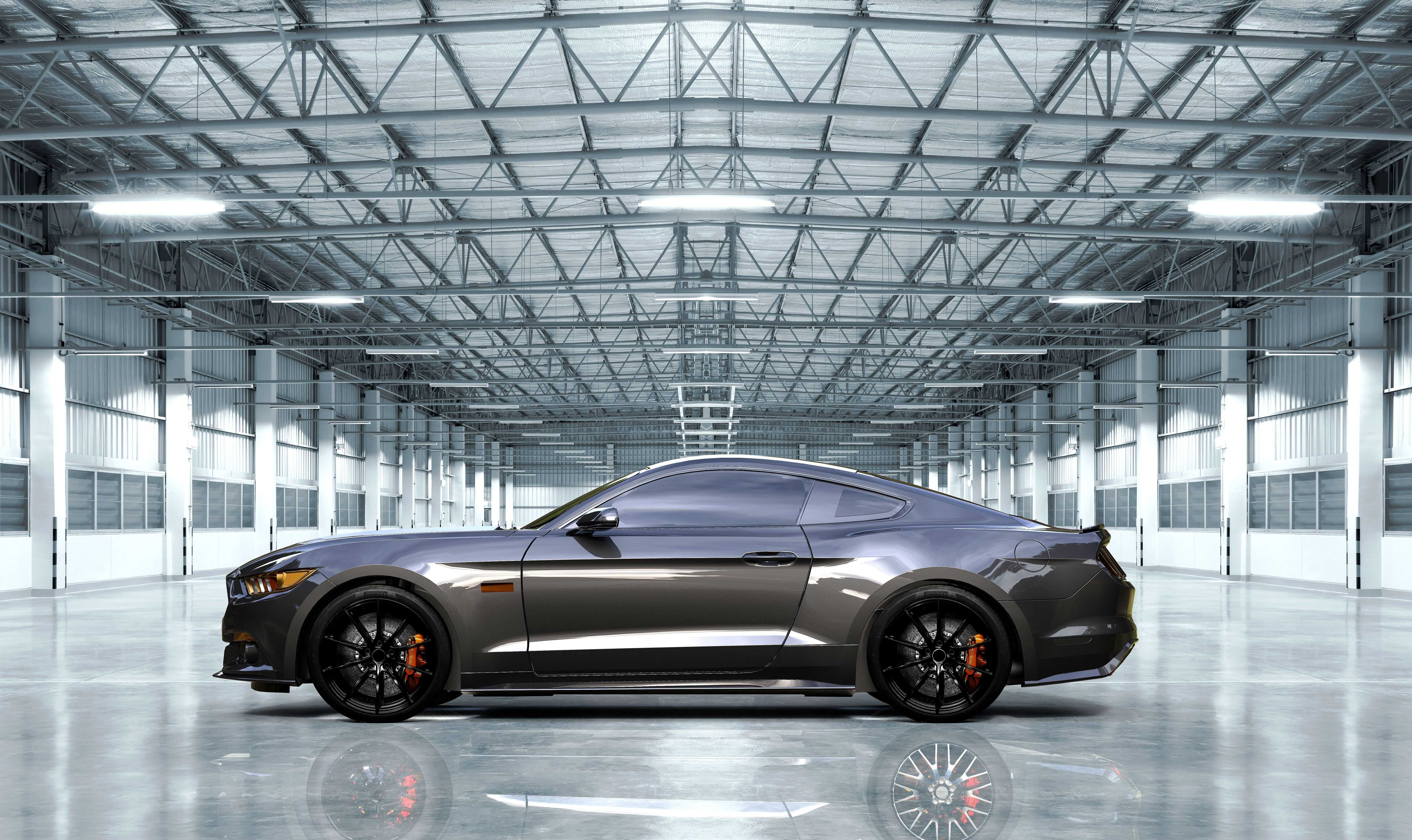 Mustang Alias模型和KeyShot渲染
