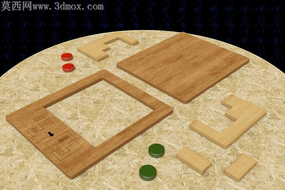 滑拼图木制玩具
