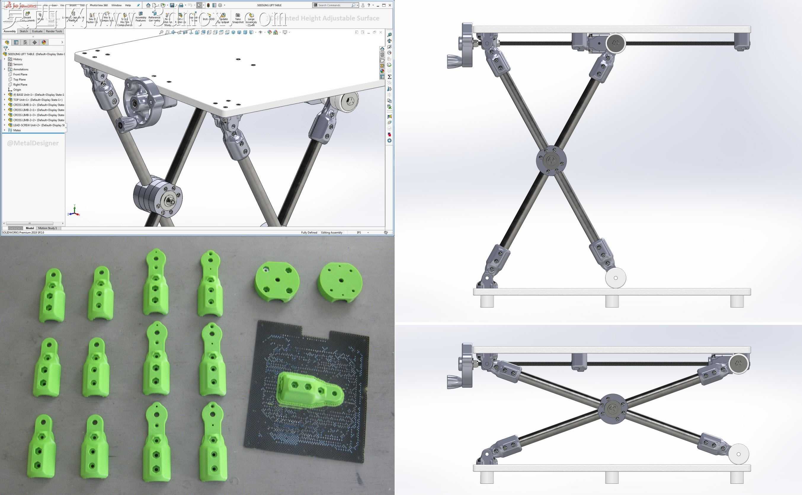 电梯平台3D打印