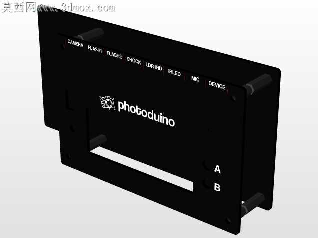 光电二极管屏蔽v3三维模型