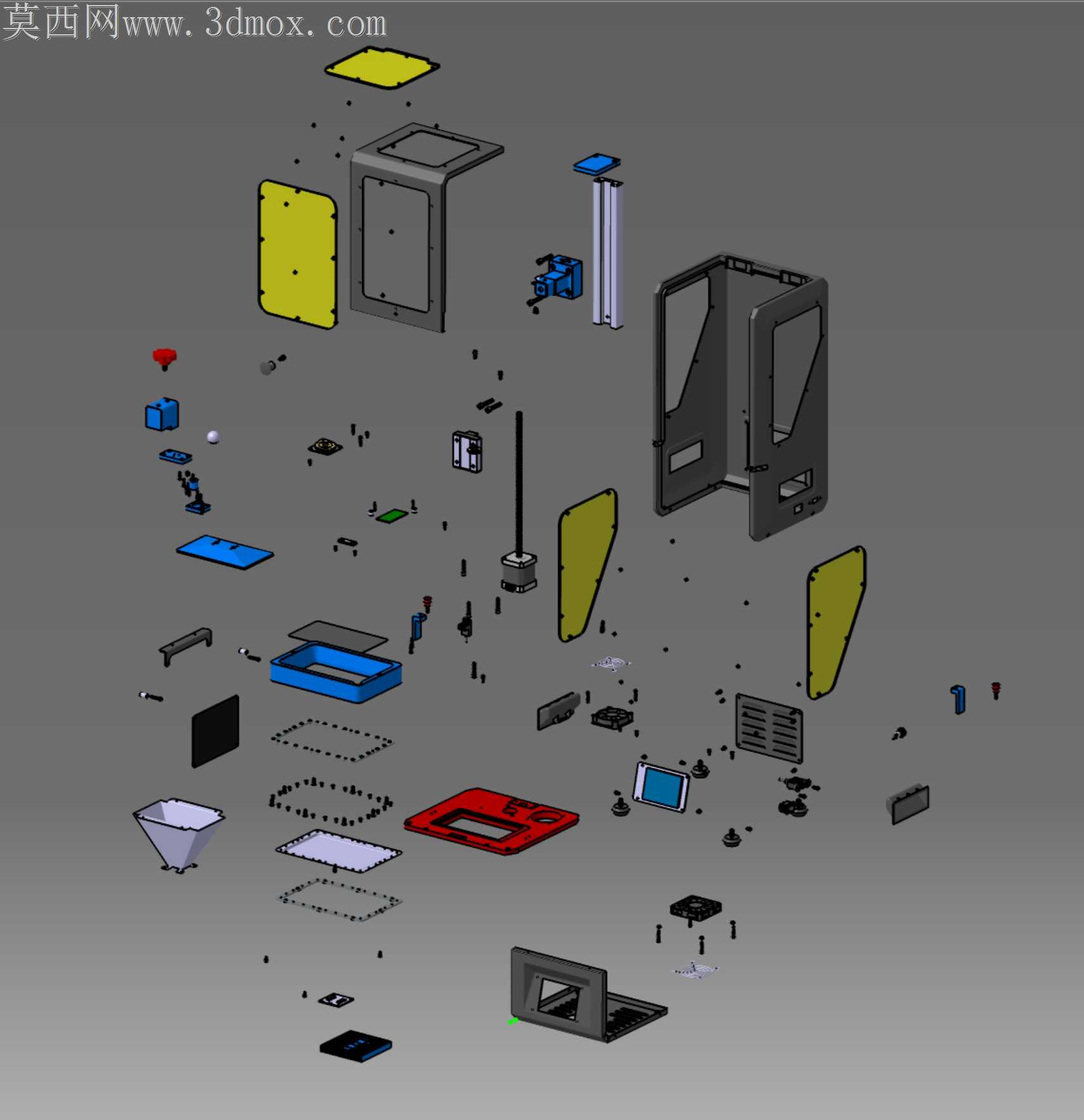 光子3d打印机组件