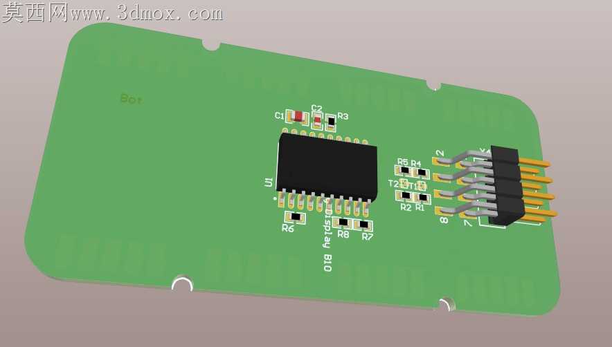 4x7��LED��ʾ��PCB