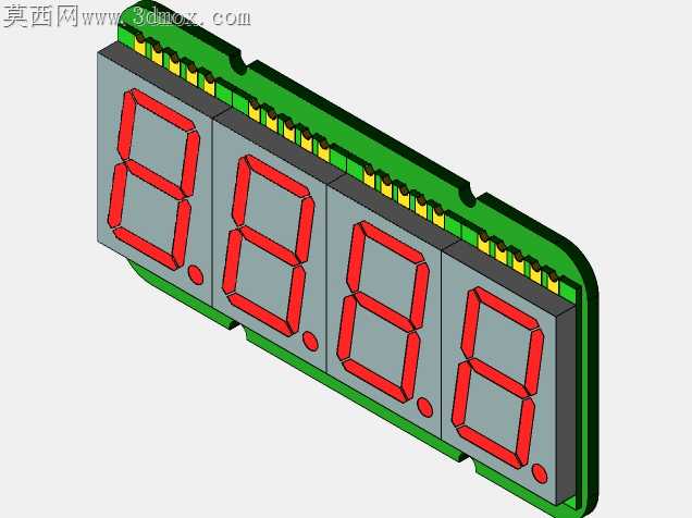 4x7��LED��ʾ��PCB