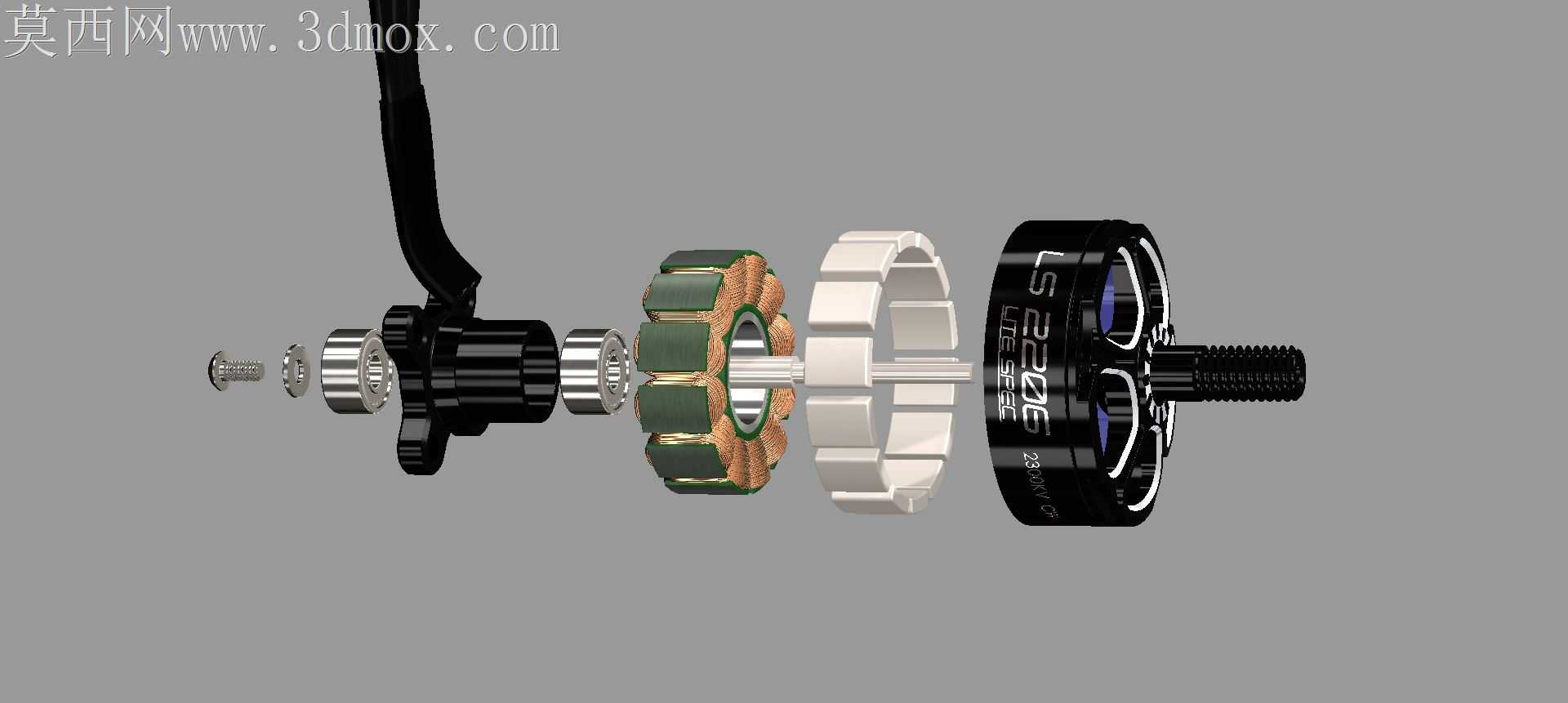 Emax LS2206 2300kv��ˢ���