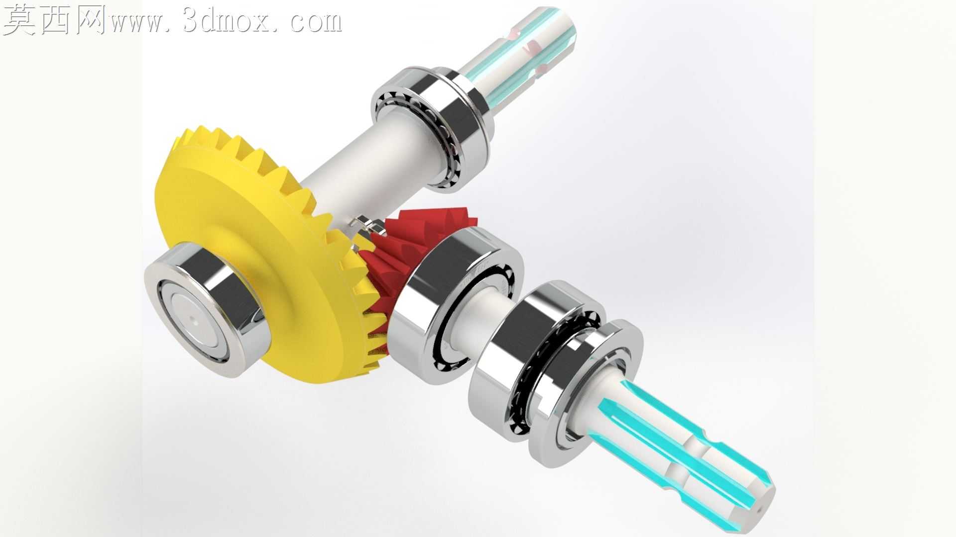 Solidworks锥齿轮箱