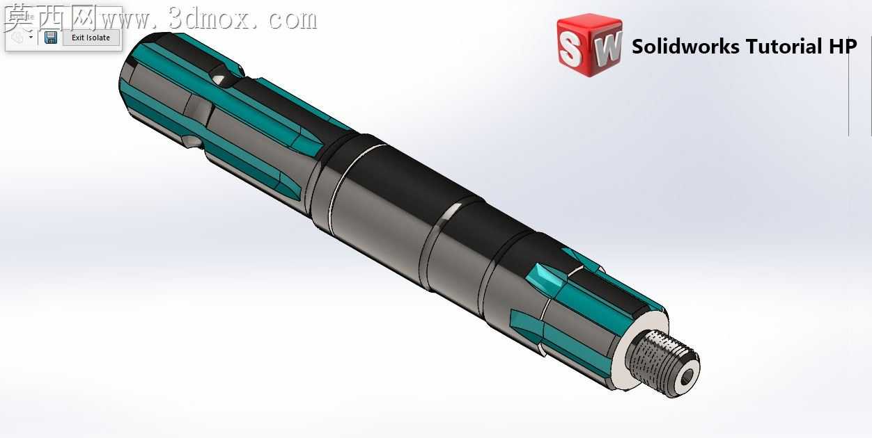 Solidworks锥齿轮箱