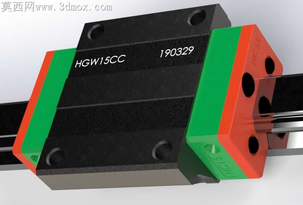 线性导轨HGR15【SolidWorks 2019】