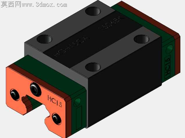 线性导轨HGR15【SolidWorks 2019】