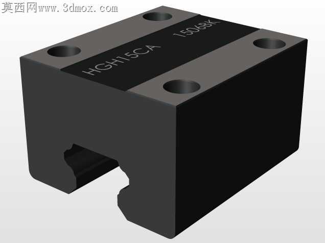线性导轨HGR15【SolidWorks 2019】