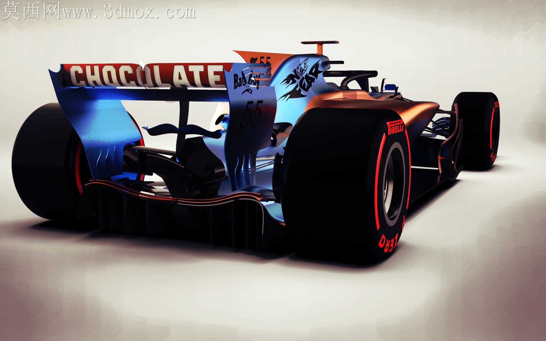 F1赛车。