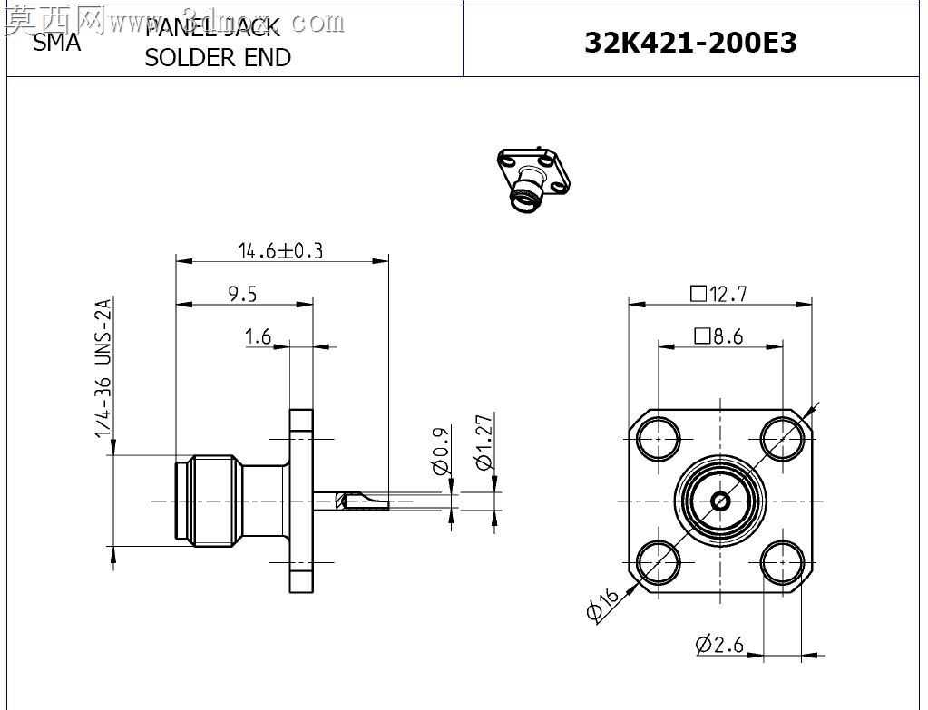 Rosenberger SMA 4�׸���18 GHz������