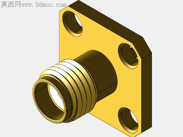 Rosenberger SMA 4孔隔板18 GHz连接器