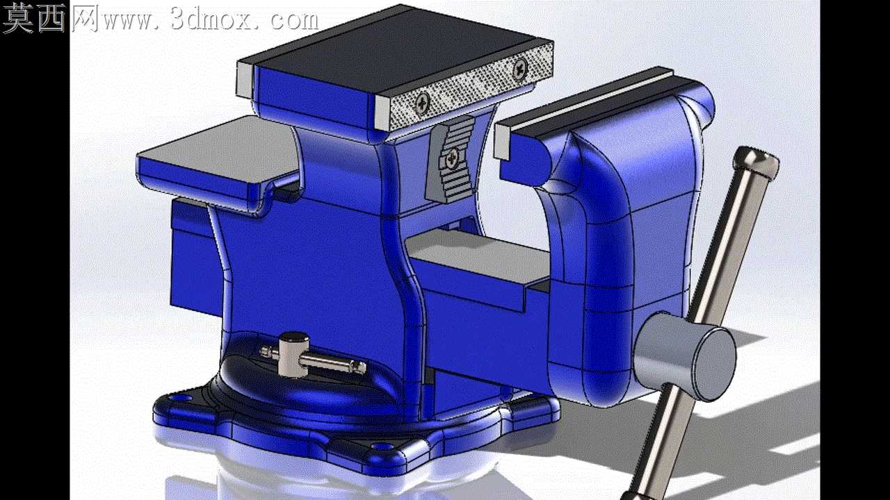 Solidworks平台虎钳的装配