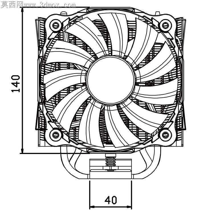 Enermax ETS-T50 AXE CPU风扇