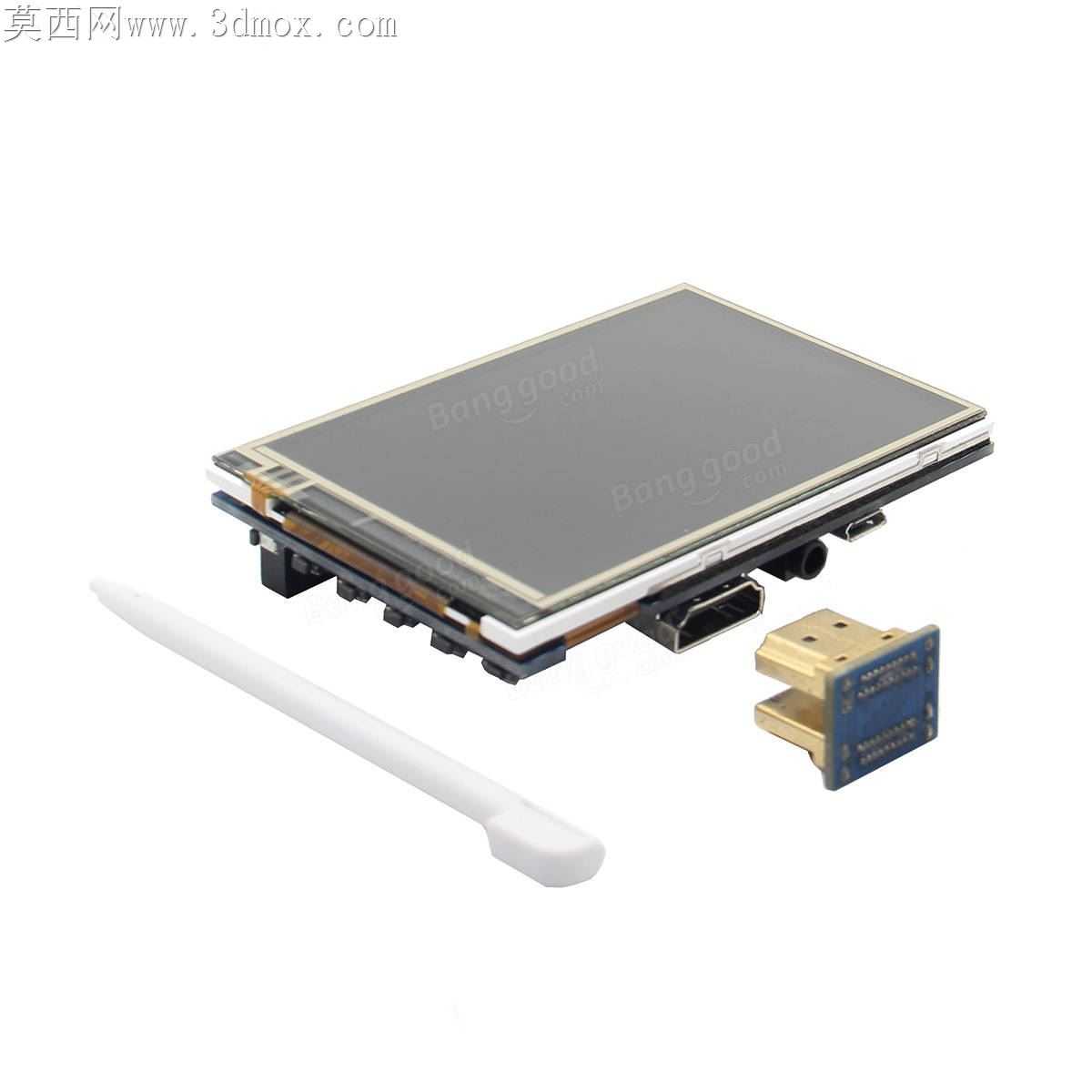 Waveshare 3,5 60Fps������Pi����HDMIҺ����ʾ��480x320 WS12824